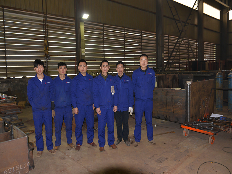 Locomotive workshop staff