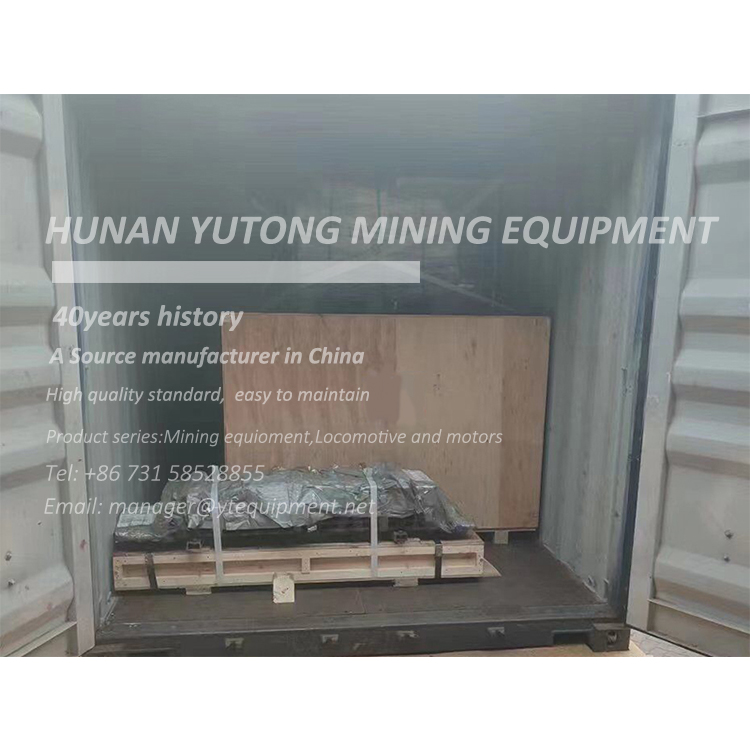 Delivery of mining winches and rock drill accessories
