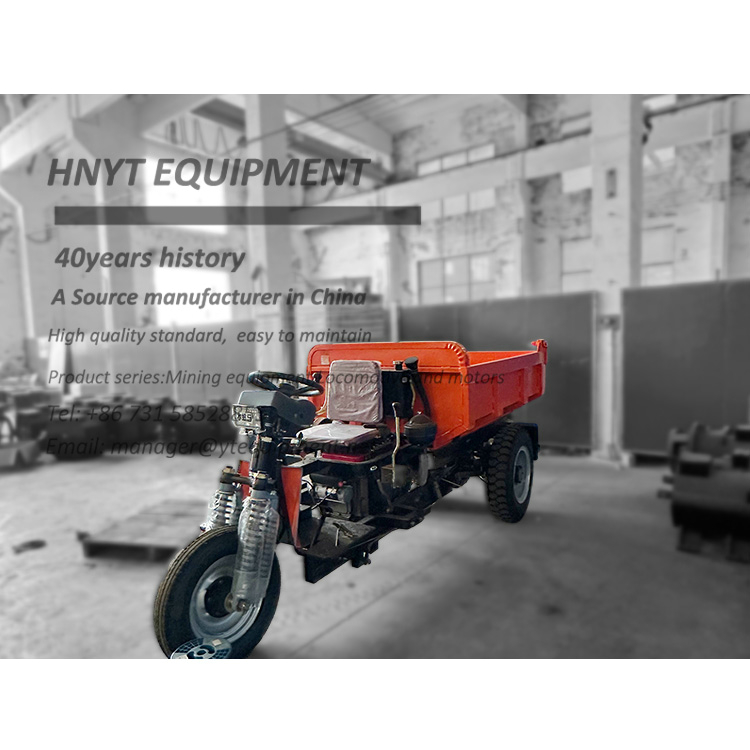 2 ton mining diesel tricycle for mining transportation