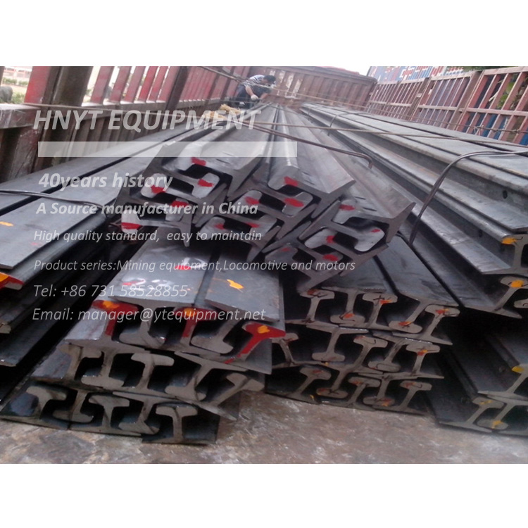Q235 18kg/m Steel Rail, 39lbs Light Steel Rail for Factory Railroad
