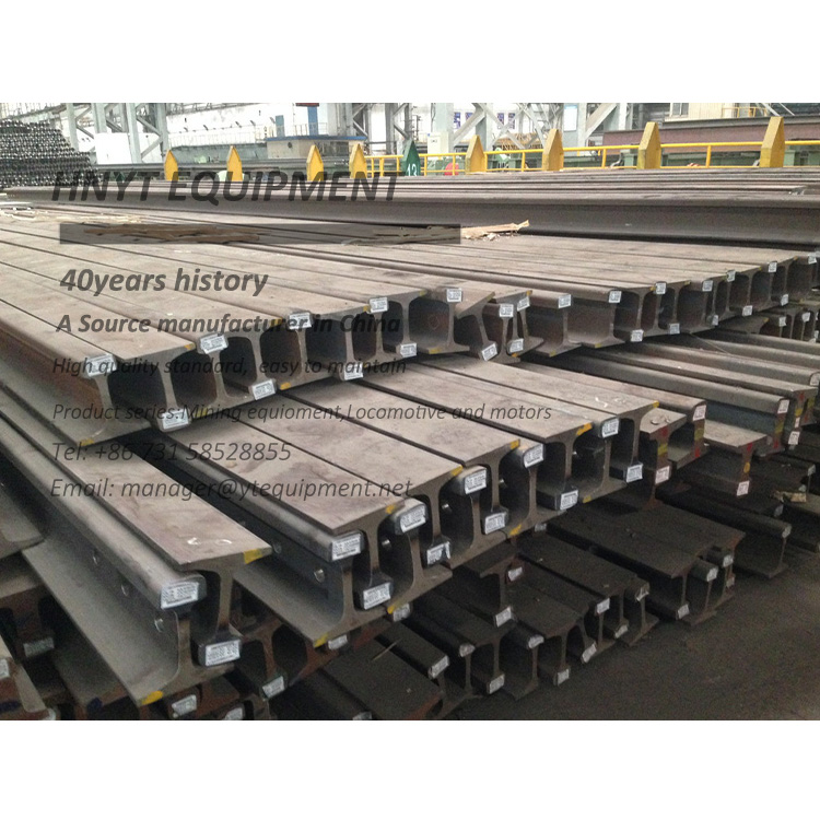 55Q 15kg/m Railroad Steel Rail, 33lbs Steel Rail for Underground Mining
