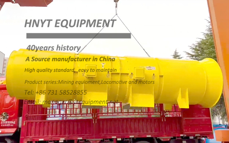 110kW axial flow tunnel ventilator fan shipped overseas
