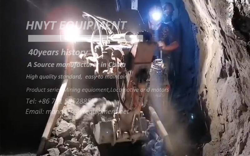 ZWY60 Underground Wheel Scraper Mucking Loader in Action