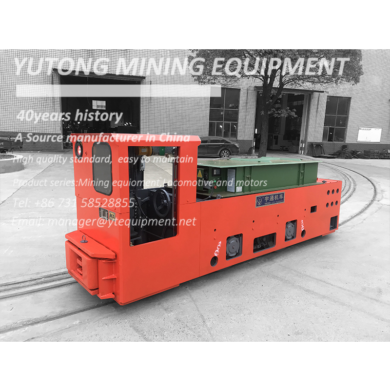 CJY10 Ton Underground Mining Trolley Locomotive