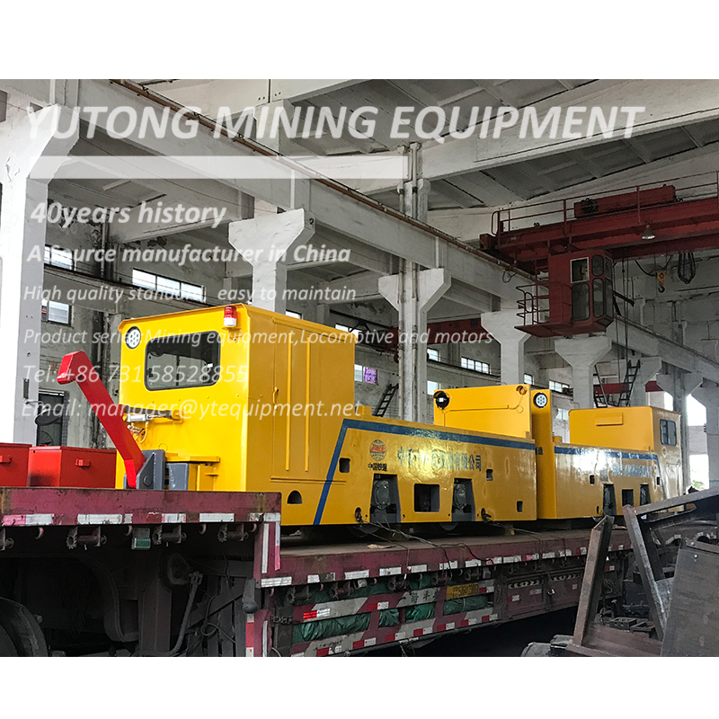 15 Ton battery locomotive for tunnel delivery
