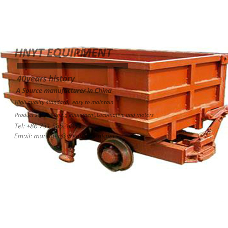 MCC6 Side Dumping Mine Car, mining wagons with load capacity of 15 ton