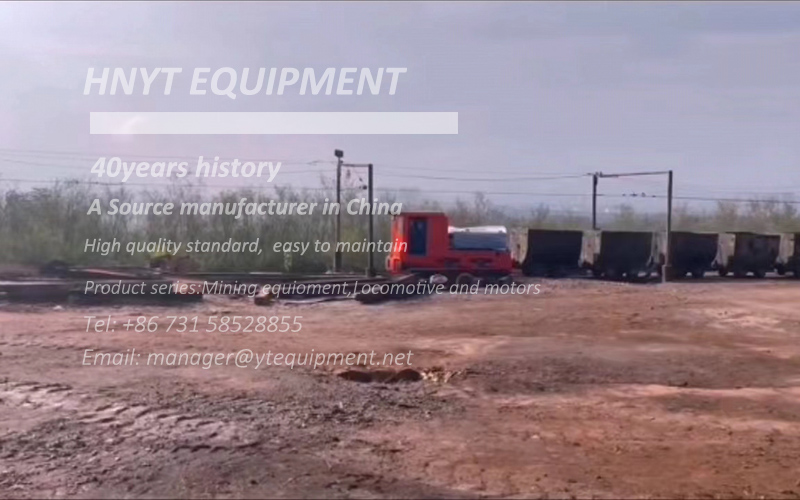 Feedback video of 5 ton supercapacitor battery locomotive