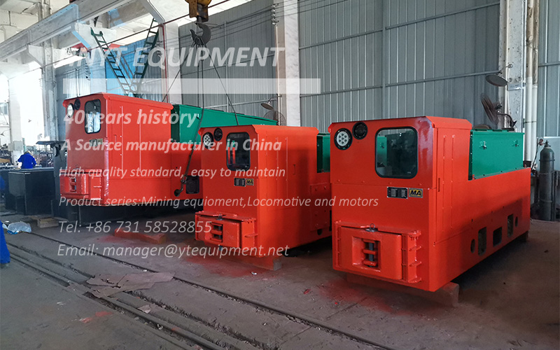 Shipment of Upgraded 8 Ton Mining Battery Electric Locomotives