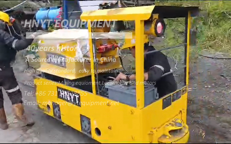 Working Video of Explosion-Proof 2.5 Ton Battery Electric Locomotive