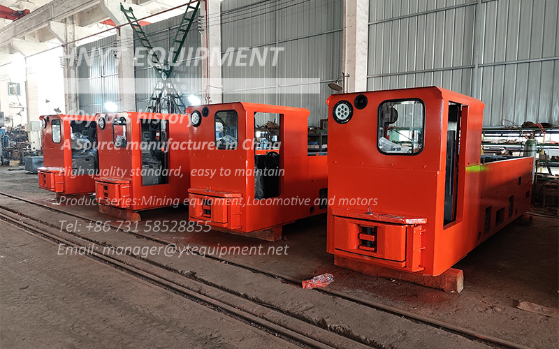 Delivery of 12 Ton Lithium Battery Electric Locomotives