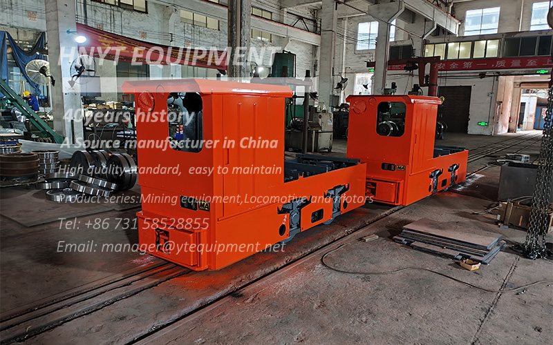 Battery-Powered 5-Ton Mining Electric Locomotives Shipment