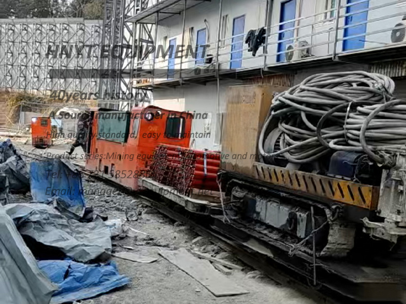 8 Ton Mining Battery Electric Locomotive Performs Flawlessly After Service