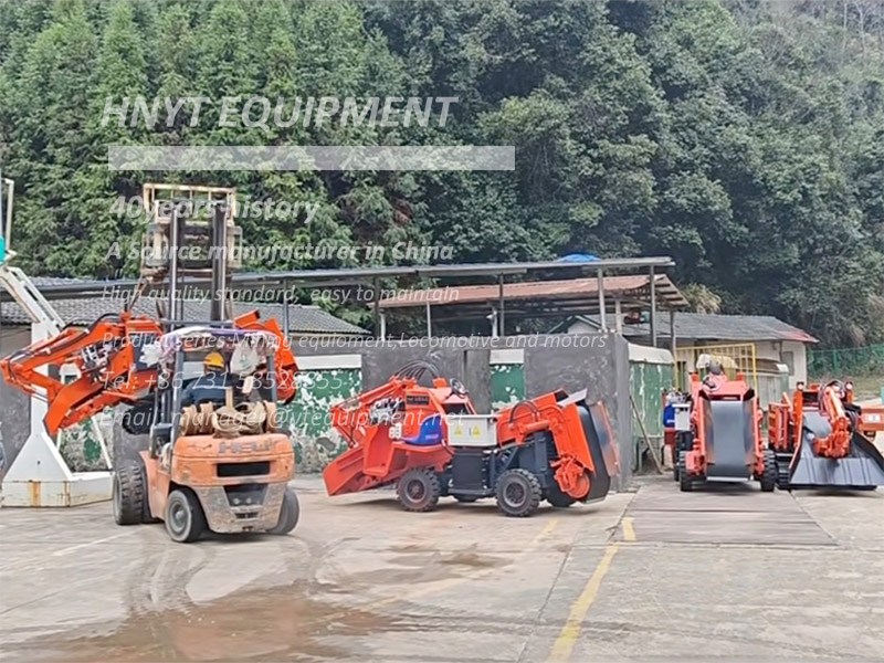 ZWY80 Muck Loader Arrives to Boost Underground Mining Efficiency