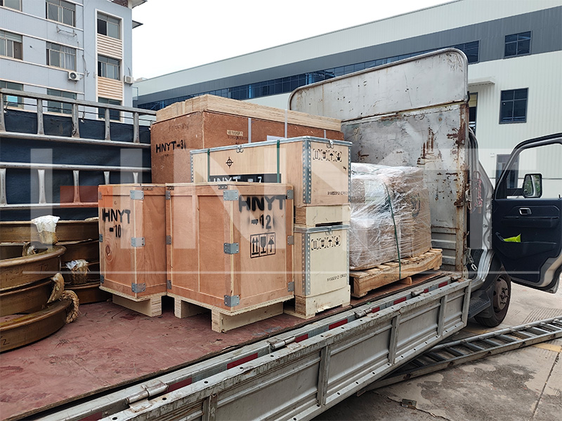 HNYT Equipment Ships Mining Parts & Machinery to Overseas Mines